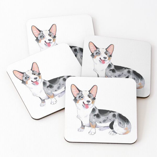 Item preview, Blue Merle Cardigan Welsh Corgi designed and sold by Kristen Humphrey.