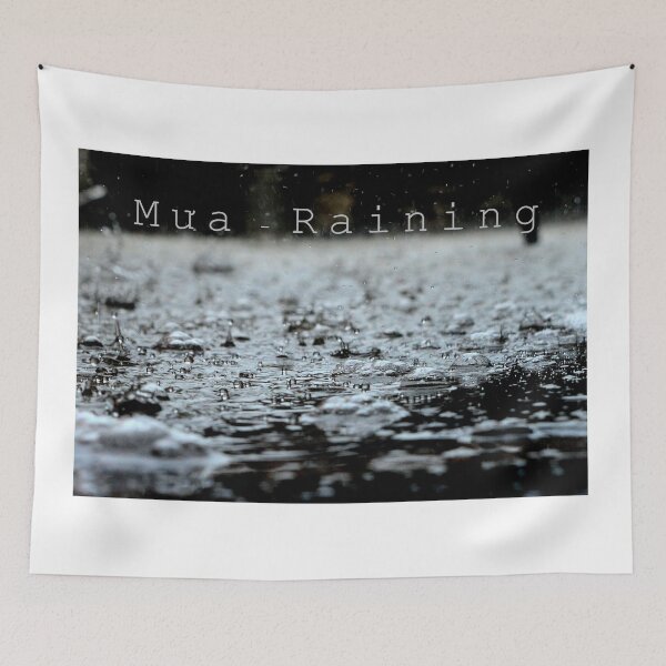 Item preview, Mưa - Raining designed and sold by AnLeDesign.