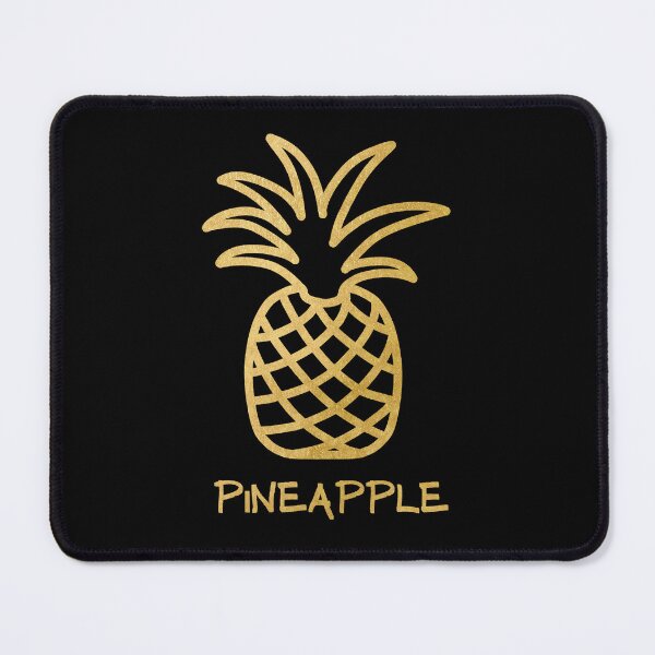 Item preview, Cute Little Pineapple - Gold designed and sold by LadySquiggle.