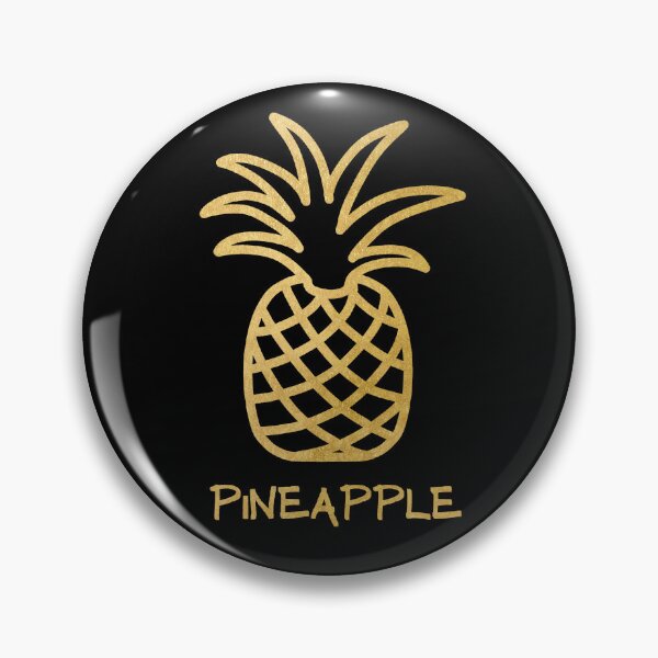 Item preview, Cute Little Pineapple - Gold designed and sold by LadySquiggle.