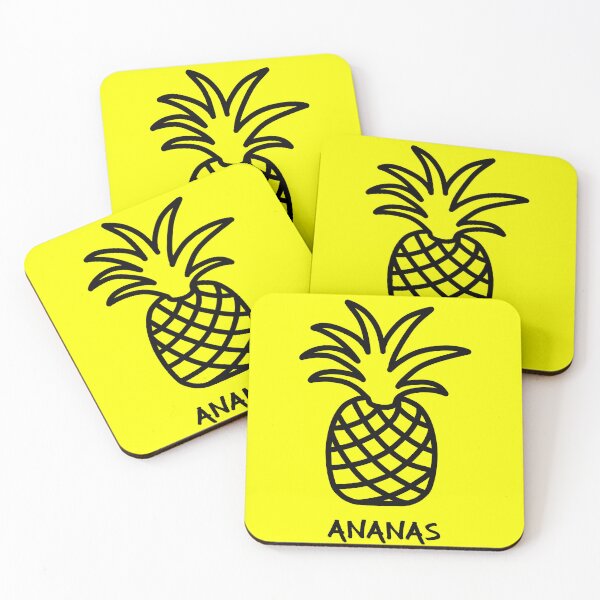 Item preview, Cute Little Ananas - Black designed and sold by LadySquiggle.