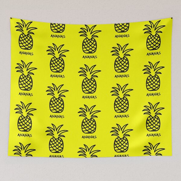 Item preview, Cute Little Ananas - Black designed and sold by LadySquiggle.