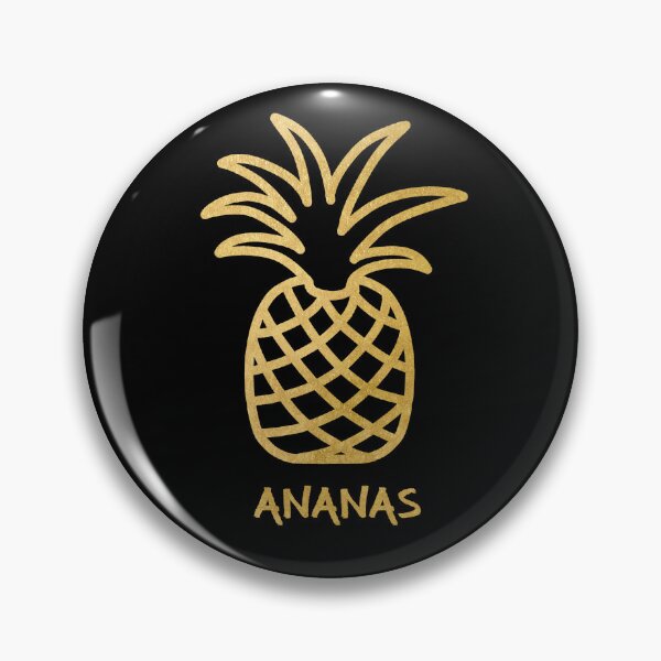 Item preview, Cute Little Ananas - Gold designed and sold by LadySquiggle.