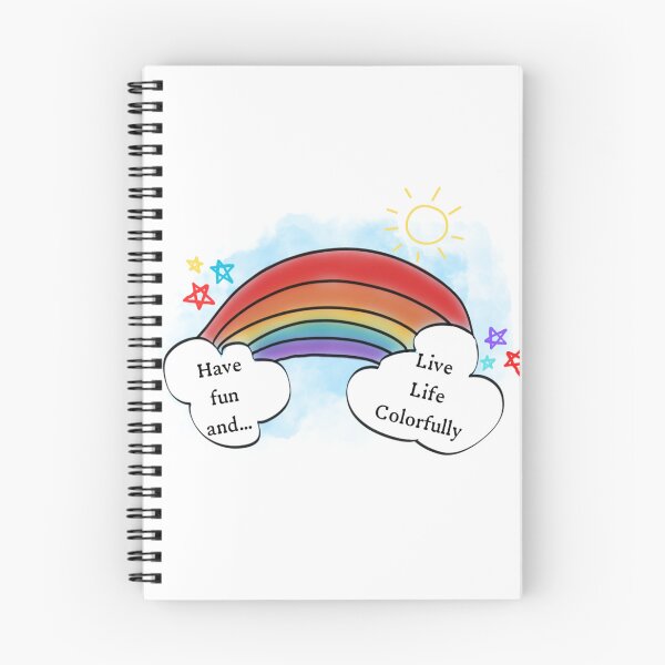 Item preview, Live Life Colorfully  designed and sold by StuffWeMade.