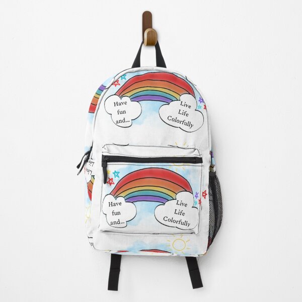 Item preview, Live Life Colorfully  designed and sold by StuffWeMade.