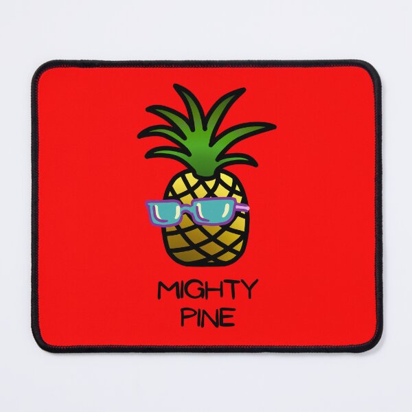 Item preview, Mighty Pine (Mighty Fine) - Pineapple Pun - Colour designed and sold by LadySquiggle.