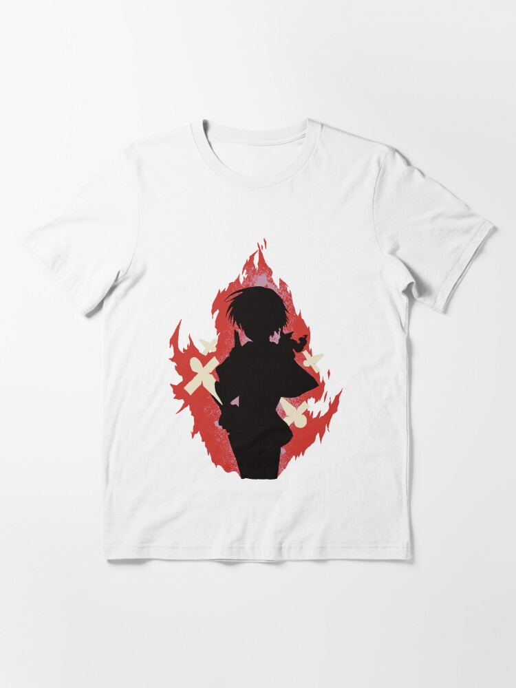 Seika Lamprogue Fire Aura with His Shikigami from The Reincarnation of the  Strongest Exorcist in Another World or Saikyou Onmyouji no Isekai Tenseiki  in Cool Simple Silhouette (Transparent) Greeting Card for Sale