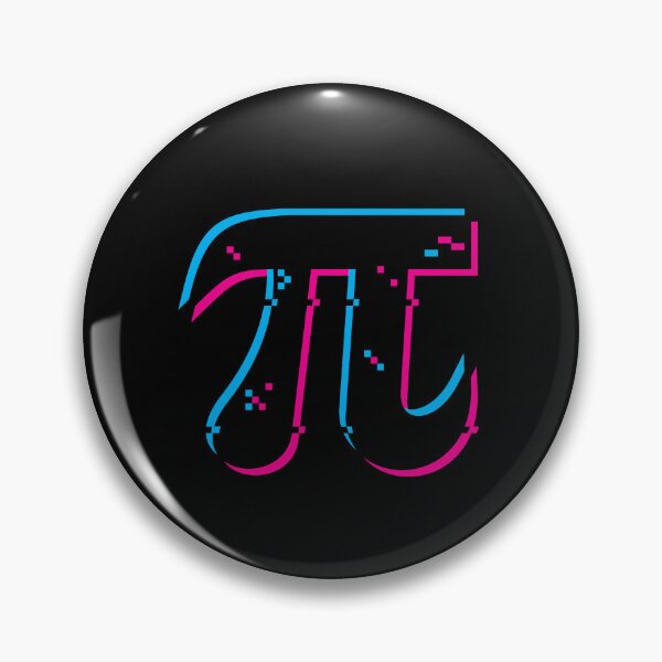 Item preview, Pi Day Symbol Glitched Effect designed and sold by Mclickster.