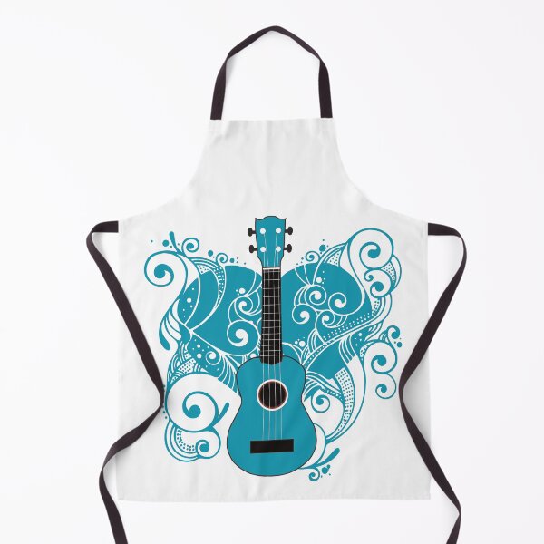 Item preview, Ukulele with a heart designed and sold by piesdesignart.