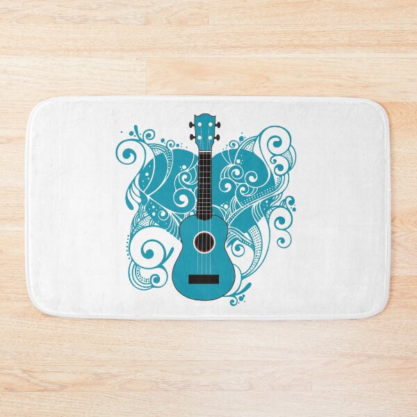 Item preview, Ukulele with a heart designed and sold by piesdesignart.