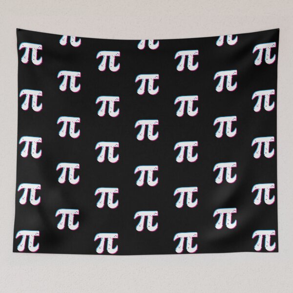 Item preview, Pi Day Symbol Glitched Effect designed and sold by Mclickster.