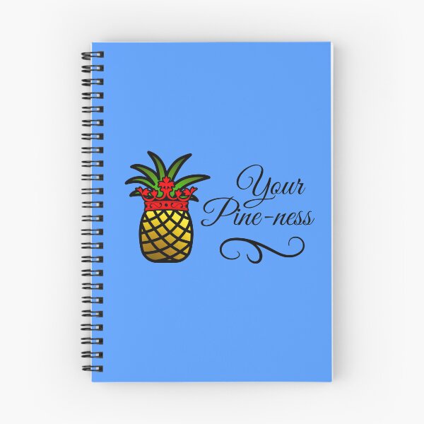 Item preview, Your Pine-ness (Your Highness) - Pineapple Pun - Colour designed and sold by LadySquiggle.