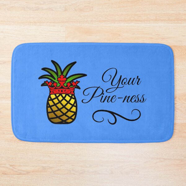 Item preview, Your Pine-ness (Your Highness) - Pineapple Pun - Colour designed and sold by LadySquiggle.