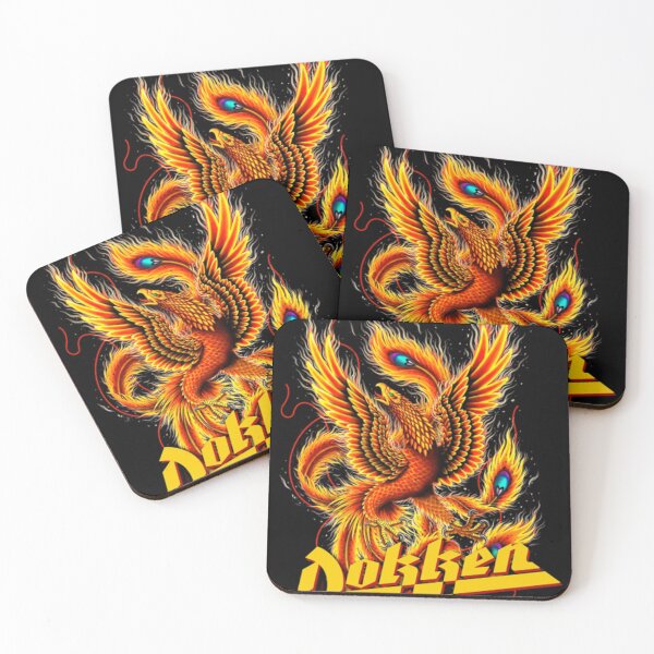 Item preview, art logo dokken glam metal designed and sold by JanaeStottle.