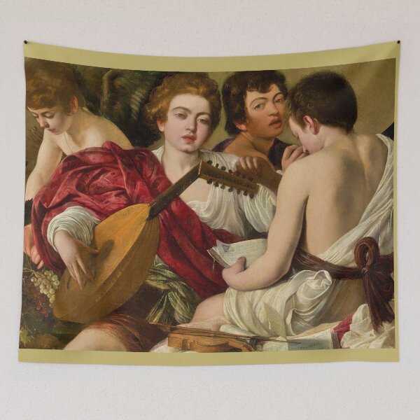Item preview, Musicians by Caravaggio designed and sold by CristalleLisa.