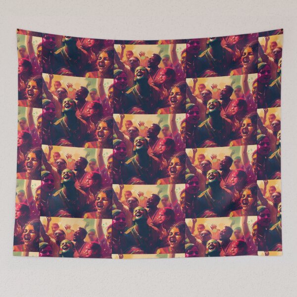 Item preview, Holi Celebration designed and sold by LonelyKraken.