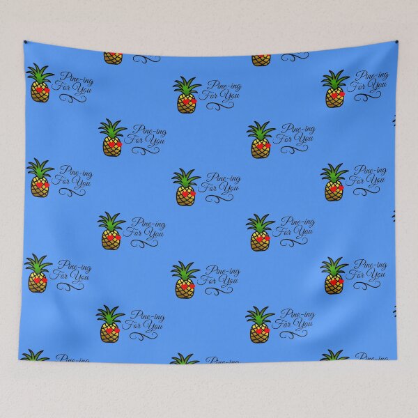 Item preview, Pine-ing For You (Pining For You) - Pineapple Pun - Colour designed and sold by LadySquiggle.