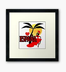 Espana Framed Print