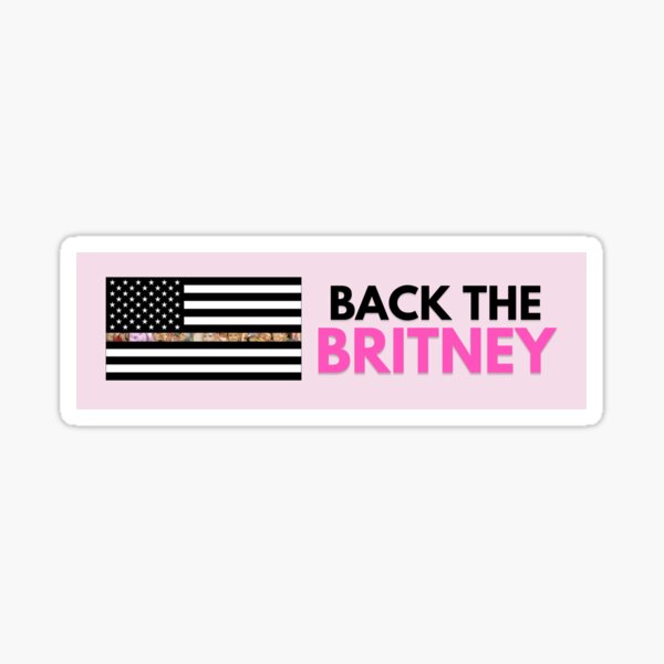 Item preview, Back the Britney designed and sold by WaylorDesigns.