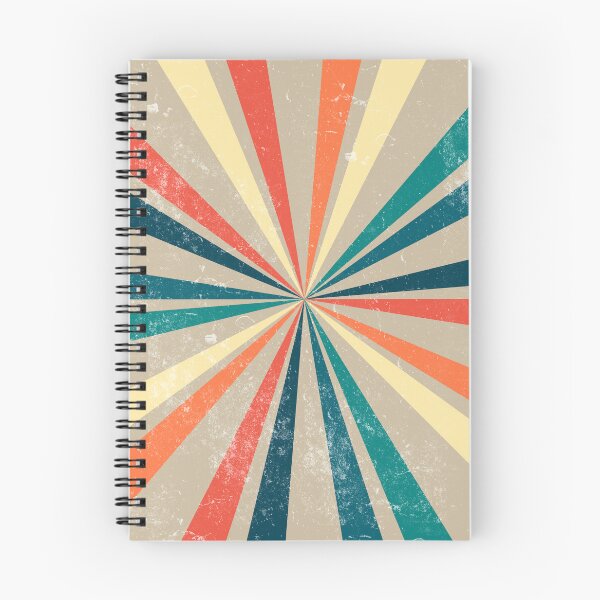 Item preview, Colorful Retro Rainbow Sunburst  designed and sold by idovedesign.