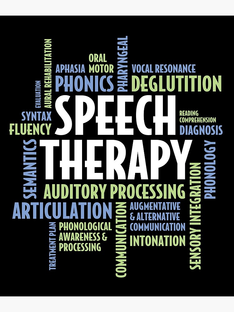 "Speech Therapist Gifts For SLP Month" Poster for Sale by AAGraphics