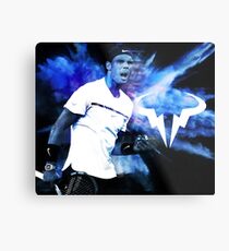 Rafael Nadal Metal Print