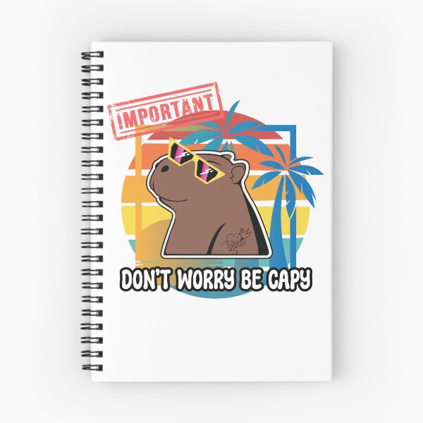 Item preview, Don't worry be capy designed and sold by Patrineco Limited.