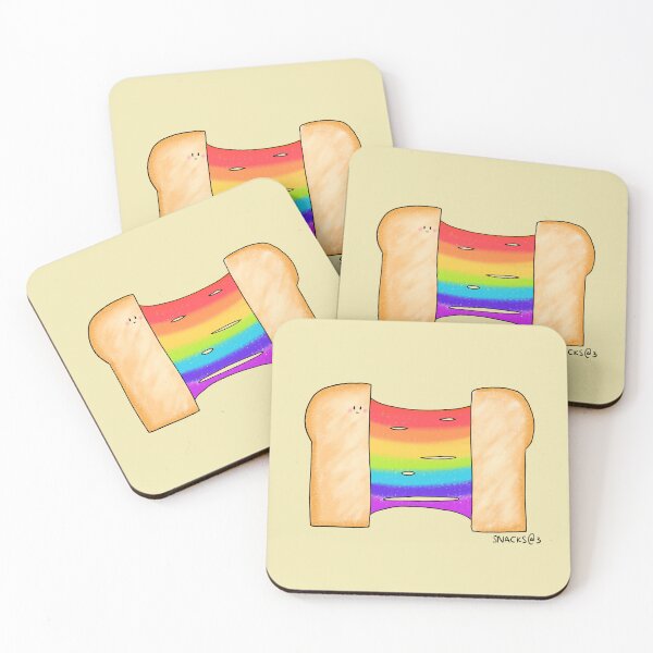 Item preview, Rainbow Cheese Toast  designed and sold by Snacks-At-3.