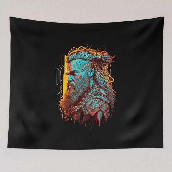 Item preview, Neon Cyberpunk Viking - V1.00 designed and sold by SMCLN.