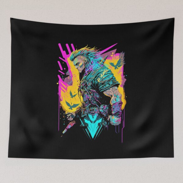 Item preview, Neon Cyberpunk Viking - V1.01 designed and sold by SMCLN.