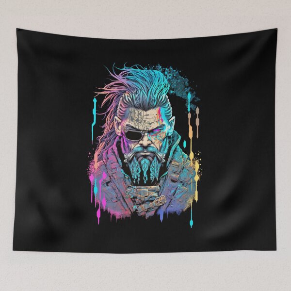 Item preview, Neon Cyberpunk Viking - V1.02 designed and sold by SMCLN.