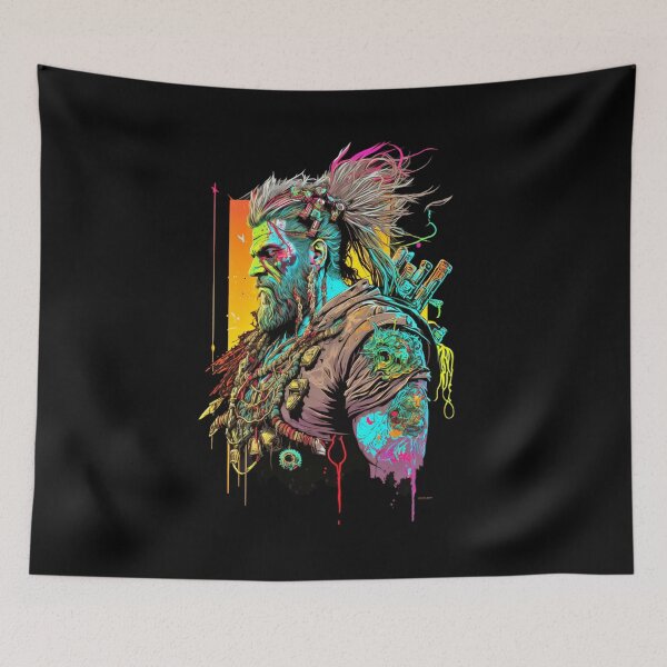 Item preview, Neon Cyberpunk Viking - V1.04 designed and sold by SMCLN.