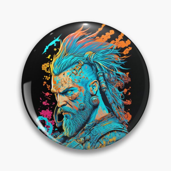 Item preview, Neon Cyberpunk Viking - V1.05 designed and sold by SMCLN.