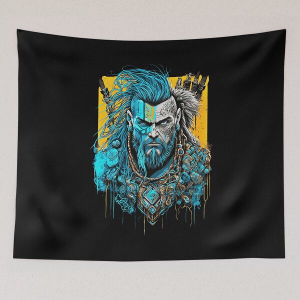 Item preview, Neon Cyberpunk Viking - V1.06 designed and sold by SMCLN.