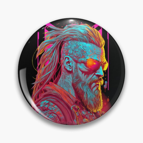 Item preview, Neon Cyberpunk Viking - V1.08 designed and sold by SMCLN.