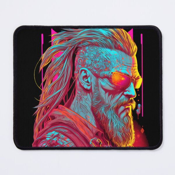 Item preview, Neon Cyberpunk Viking - V1.08 designed and sold by SMCLN.