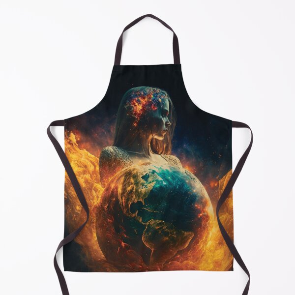 Item preview, Gaia in Flames (We burn our mother) designed and sold by MindAsylum.