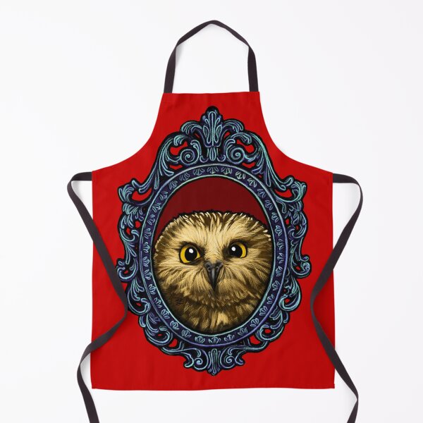 Item preview, Bird Cameo: Pygmy Owl (Fiercely Adorable) designed and sold by FreyStrandDraws.