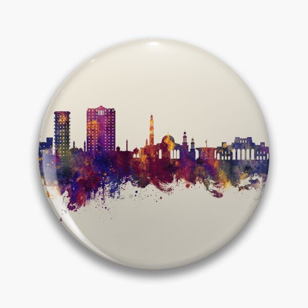 Item preview, Muscat Oman Skyline designed and sold by ArtPrints.