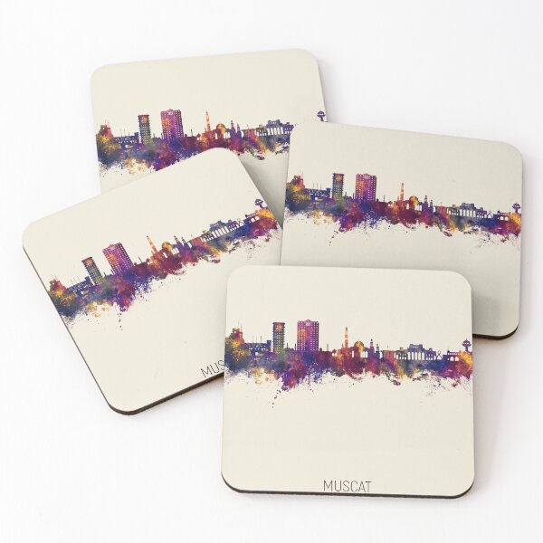 Item preview, Muscat Oman Skyline designed and sold by ArtPrints.