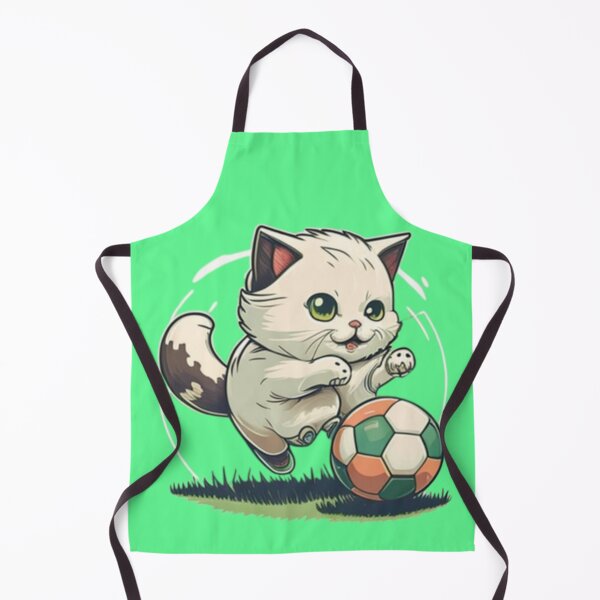 Item preview, Cat playing soccer designed and sold by Warih.