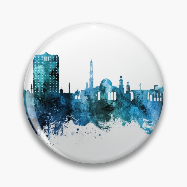 Item preview, Muscat Oman Skyline designed and sold by ArtPrints.