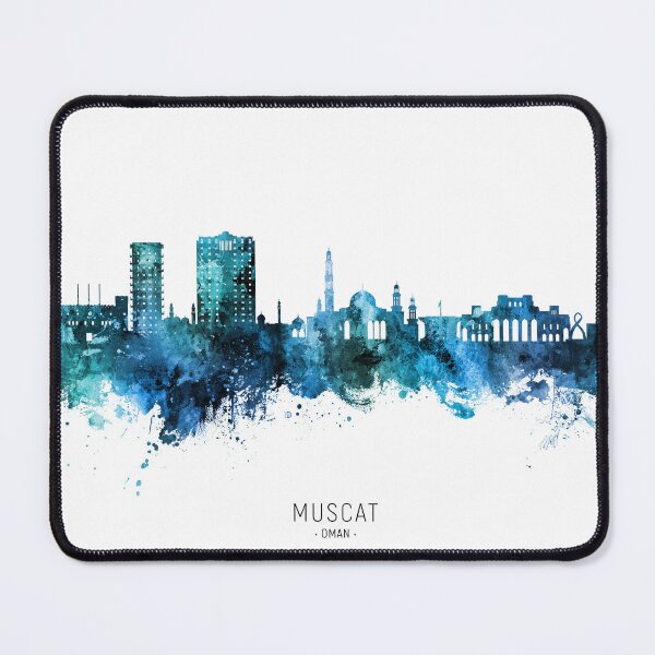 Item preview, Muscat Oman Skyline designed and sold by ArtPrints.