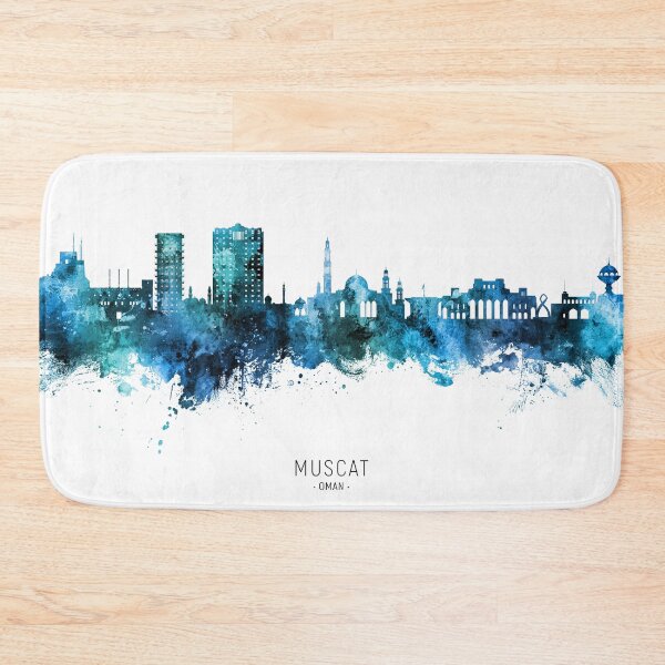 Item preview, Muscat Oman Skyline designed and sold by ArtPrints.