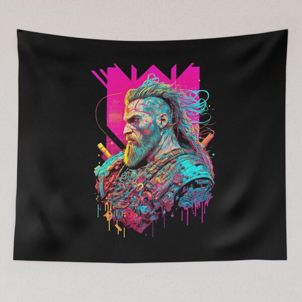 Item preview, Neon Cyberpunk Viking - V1.09 designed and sold by SMCLN.