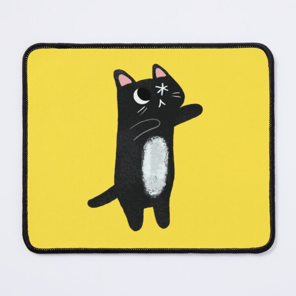 Item preview, one eyed black cat want to hug you designed and sold by orangeuee.