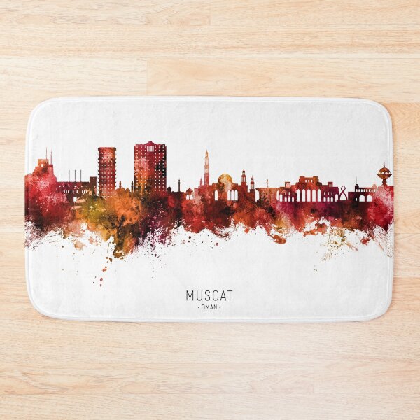 Item preview, Muscat Oman Skyline designed and sold by ArtPrints.