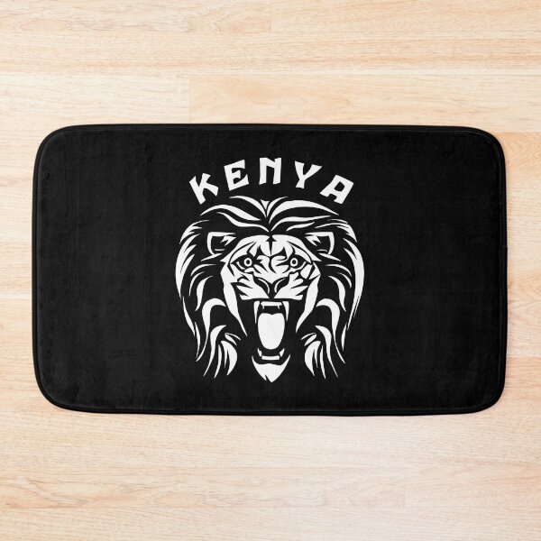 Item preview, African Wildlife Lion Face | Text Kenya designed and sold by TMBTM.