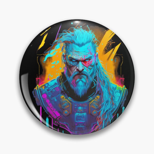 Item preview, Neon Cyberpunk Viking - V1.10 designed and sold by SMCLN.