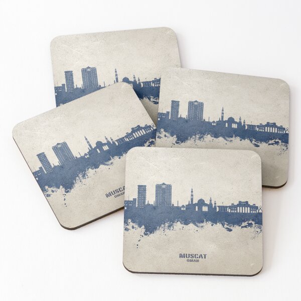 Item preview, Muscat Oman Skyline designed and sold by ArtPrints.